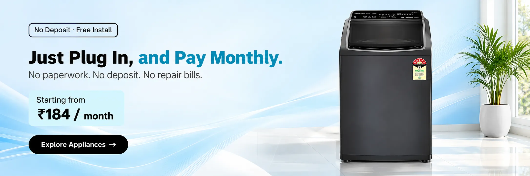 Plug In, Pay Monthly